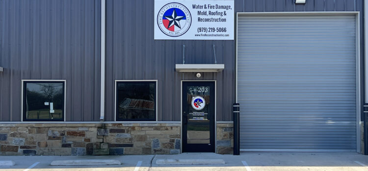 Fire Reconstruction Inc Expands Presence with New Bryan/College Station Office